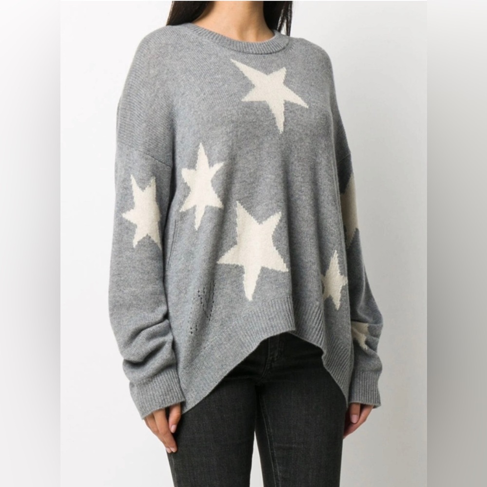 Zadig & Voltaire Markus C Star Cashmere Sweater S